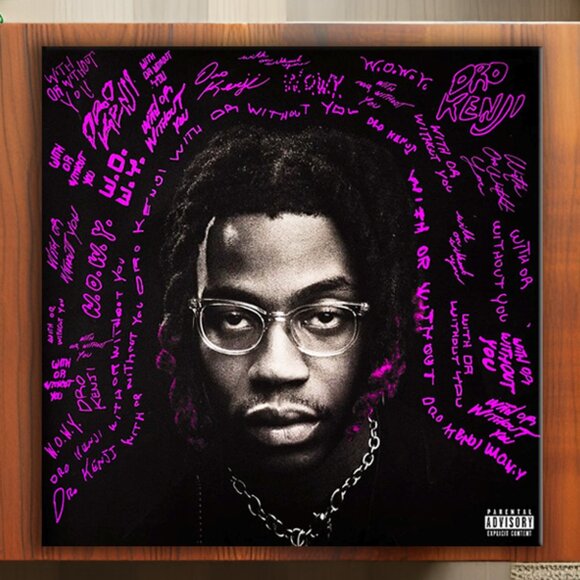 [NEW] DRO KENJI - WITH OR WITHOUT YOU WHITE COLOR VINYL EDITION 12" LP RECORD - Picture 2 of 3